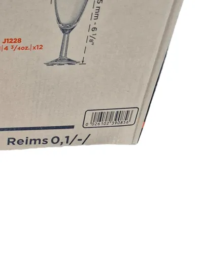 Arcoroc Reims Weingläser Set 0,1l Transparent Klassisch 12 Stück