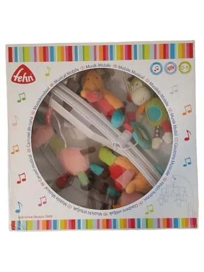Fehn Musik Mobile Babymobile Mehrfarbig Baby Kinderzimmer Polyester