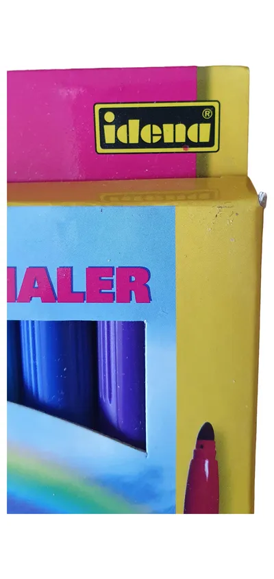Idena 10 Jumbo Filzstifte Fasermaler Mehrfarbig Malstifte Kinder