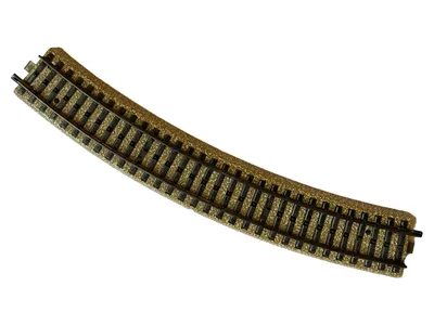 Märklin Modelleisenbahn Gleismaterial Spur HO gebogenes Gleis