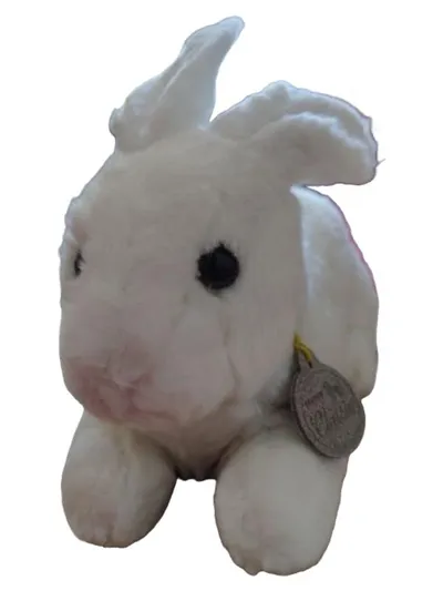 Besttoy Baby Kuscheltier Stofftier Weißer Hase Plüschtier 25cm