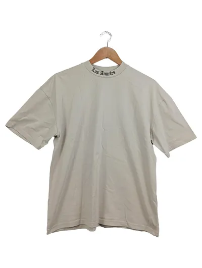 Black Squad Damen T-Shirt Los Angeles Beige Gr. 34/XS Casual