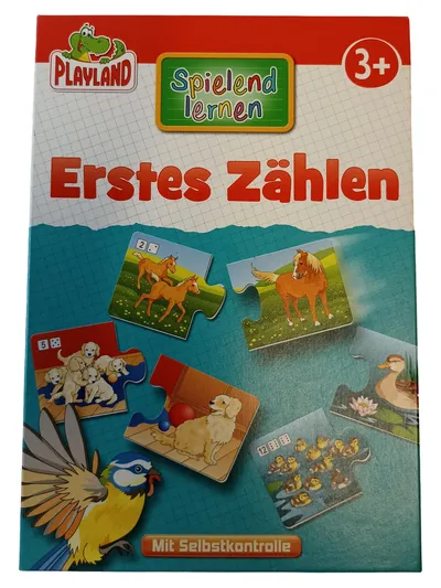 PLAYLAND Erstes Zählen Lernspiel Mathematik Vorschule Kinder ab 3 J.