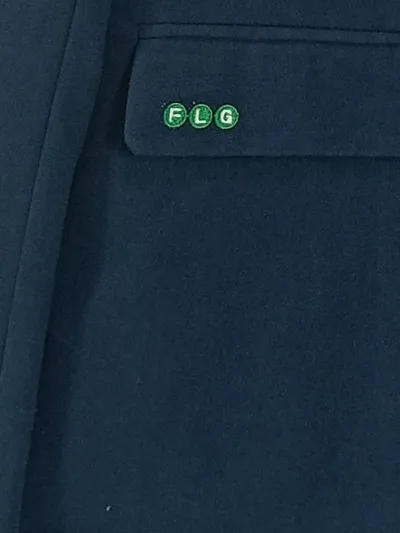 FLG Damen Blazer Gr. 40/L Blau Business Sakko Jacke Elegant
