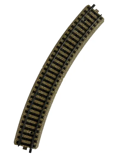 Märklin 5200 Gebogenes Gleis H0 1:87 Modellbahn Gleismaterial 14cm Mehrfarbig