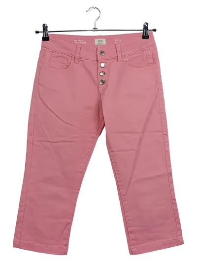Q/S designed by Damen Jeans Slim Fit Hose Catie Gr. 34 Pink Casual