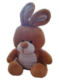 BERGLAND Baby Kuscheltier Hase Plüschtier Stofftier Braun 20cm 1