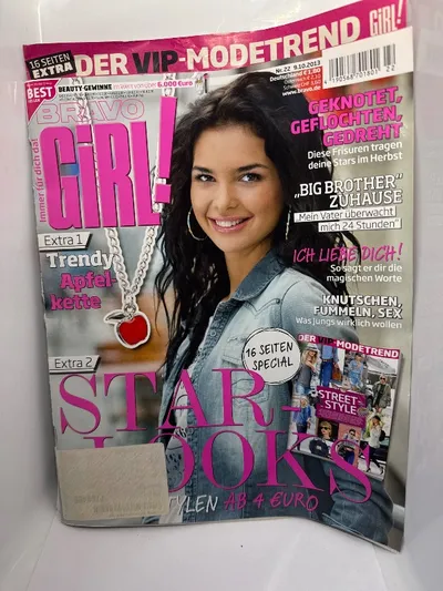 BRAVO GIRL! Zeitschrift Nr. 22/2013 Star-Looks VIP-Modetrend Extra