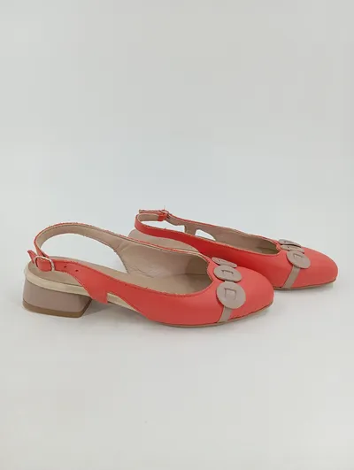 Mas Laus Damen Slingpumps Gr. 36 Mehrfarbig Elegant Pumps