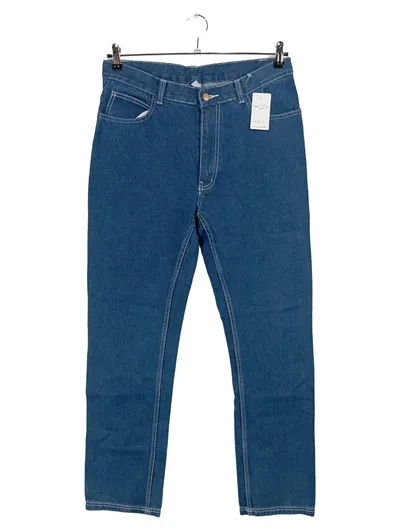 OPEN Herren Jeans Regular Fit Blau Gr. 46 Baumwolle Denim Hose
