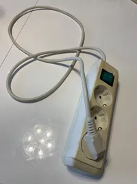 Brennenstuhl Steckdosenleiste 3-fach mit Schalter 1,5m Kabel Weiß 2