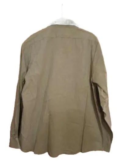 Edelweiss Trachtenhemd Herren 42/XL Grün Klassisch Stickerei
