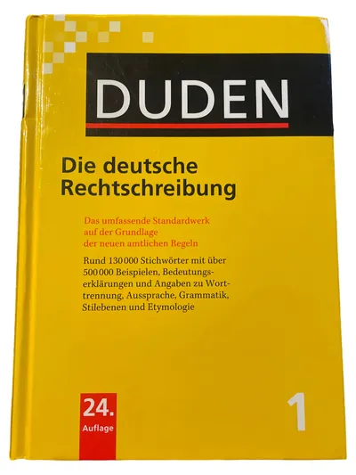 DUDEN Die deutsche Rechtschreibung 24. Auflage Wörterbuch 130000 Stichwörter