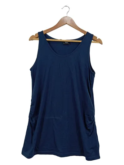 BONPRIX COLLECTION Damen Schwangerschafts Top Gr. 40/42 Blau Casual