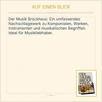 Der Musik Brockhaus Musiklexikon Nachschlagewerk Enzyklopädie 2