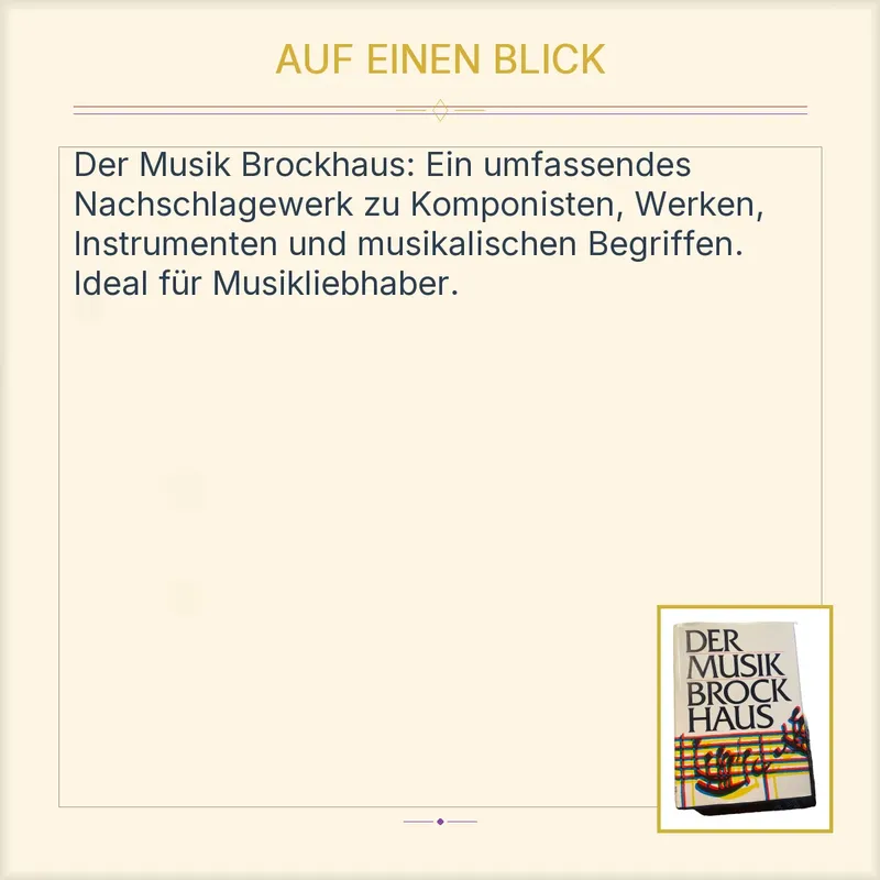 Der Musik Brockhaus Musiklexikon Nachschlagewerk Enzyklopädie 2