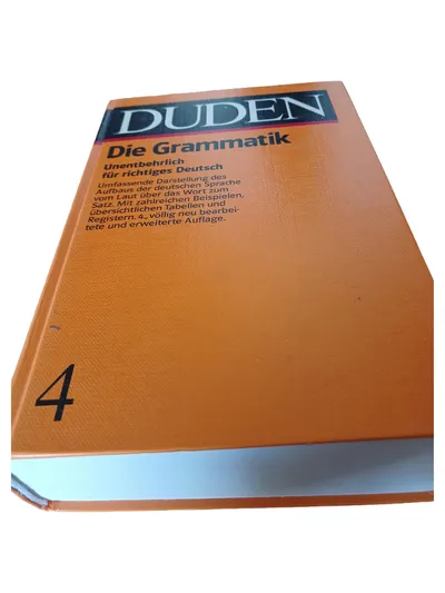 Duden Die Grammatik Band 4 Nachschlagewerk Deutsche Sprache Grammatik