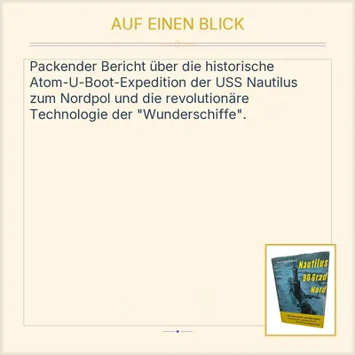 Nautilus 90 Grad Nord Horst Scharfenberg Atom U-Boot Nordpol Sachbuch