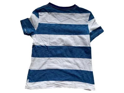 Gap Kids Jungen T-Shirt gestreift Kurzarm Mehrfarbig Gr. 128