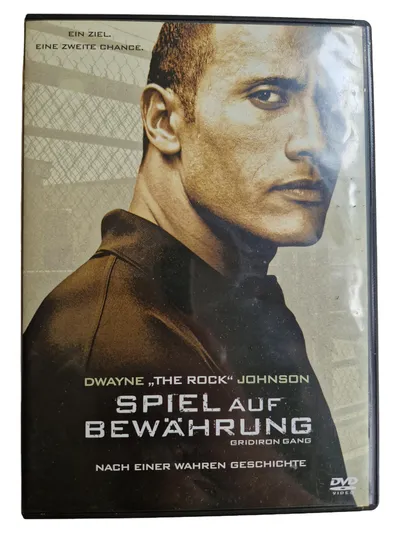 Spiel auf Bewährung DVD Dwayne "The Rock" Johnson Sportfilm Wahre Geschichte