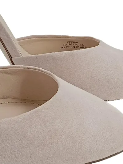 Blink Damen Pumps mit Knöchelriemen Gr. 36 Beige Elegant