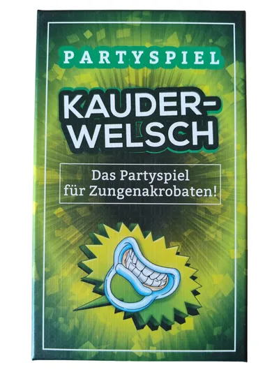 Partyspiel Kauderwelsch für Zungenakrobaten - Lustiges Gesellschaftsspiel