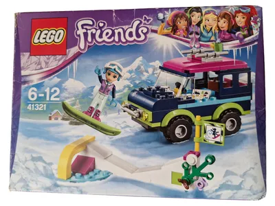 LEGO Friends Snowboarding Resort Bauset Komplett Mädchen Mehrfarbig 41321