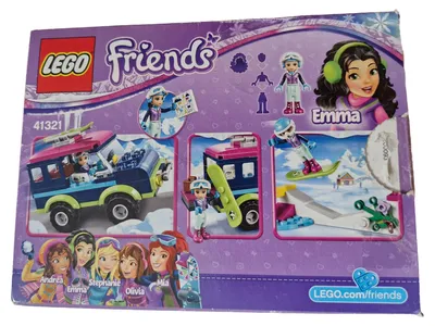 LEGO Friends Snowboarding Resort Bauset Komplett Mädchen Mehrfarbig 41321