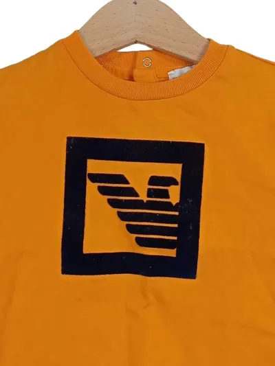 Emporio Armani Kinder Langarmshirt Orange Einheitsgröße