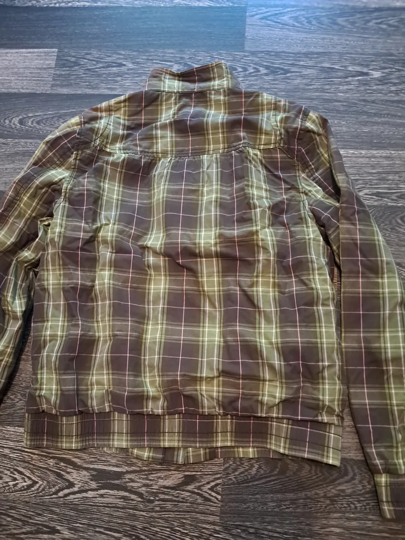 Dickies Damen Leichte Jacke kariert Gr. 38/M Casual Mehrfarbig Baumwolle 2