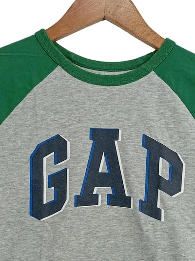 Gap Kids Jungen T-Shirt Gr. M Casual Mehrfarbig Logo-Print