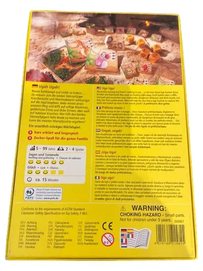 Abacusspiele Ugah Ugah! Brettspiel Würfelspiel Steinzeit Kinder Familienspiel