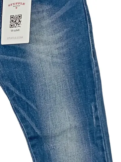 John Galliano Kids Jeans Straight Leg Gr. 104 Blau Denim Designer