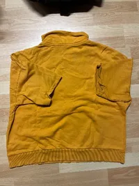 Comma Casual Identity Damen Sweatshirt Gr. 42/XL Orange Stehkragen 2