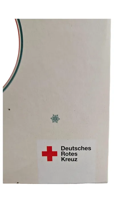 DRK Weihnachtskarte Hirsch Beige 10er Set Grußkarte Weihnachten