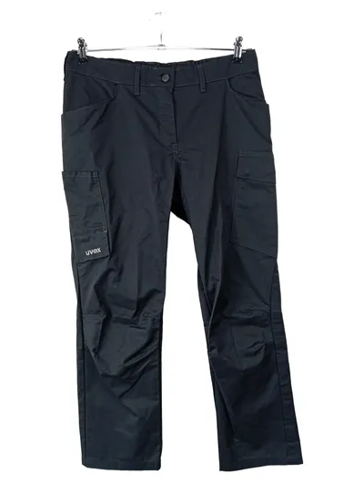 uvex Cargohose Arbeitshose Damen Schwarz Gr. 44 Polyester Workwear