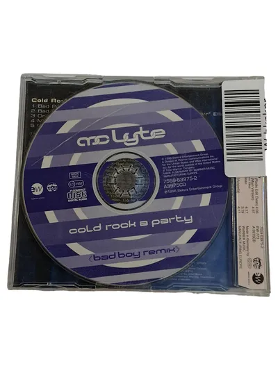 MC Lyte Cold Rock a Party CD R&B Hip Hop Bad Boy Remix