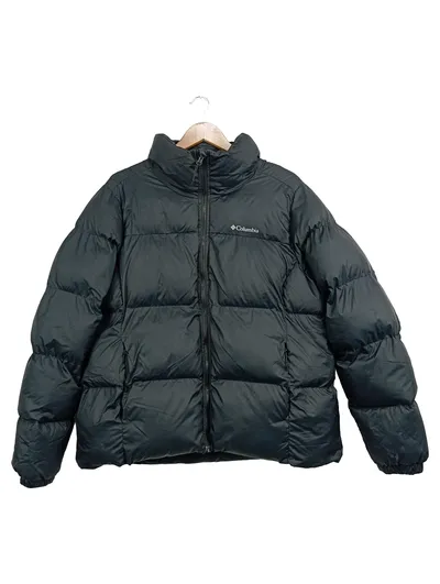 Columbia Damen Winterjacke Daunenjacke Outdoor Schwarz Gr. 42/XL