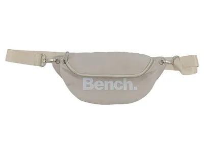 Bench Gürteltasche Bauchtasche Damen Beige Polyester Casual 26cm
