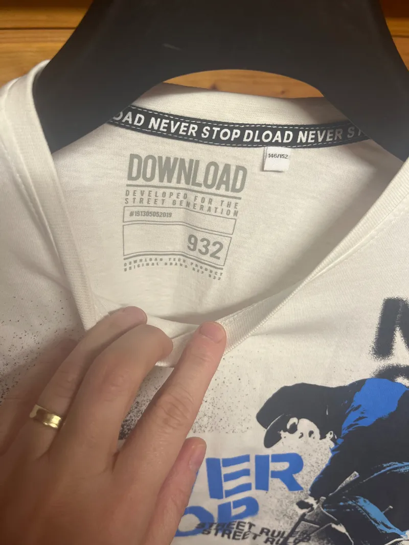 Download Langarmshirt Jungen Gr. 146/152 BMX Streetwear Weiß Baumwolle 5