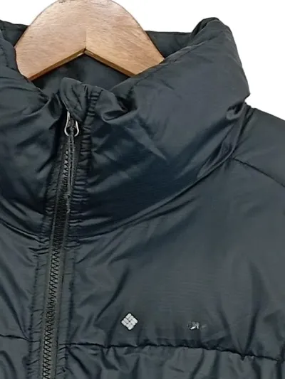 Columbia Herren Steppjacke Outdoor Grau Gr. 50/L gesteppt Logo