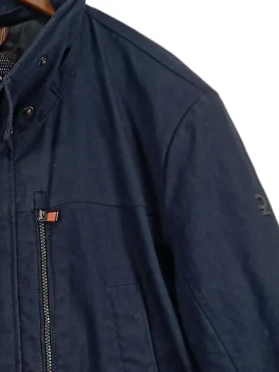 Calamar Herren Übergangsmantel Jacke Gr. 28 Blau Casual