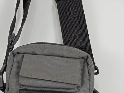 laem'ketl Umhängetasche Grau Crossbody Bag Schultertasche Praktisch
