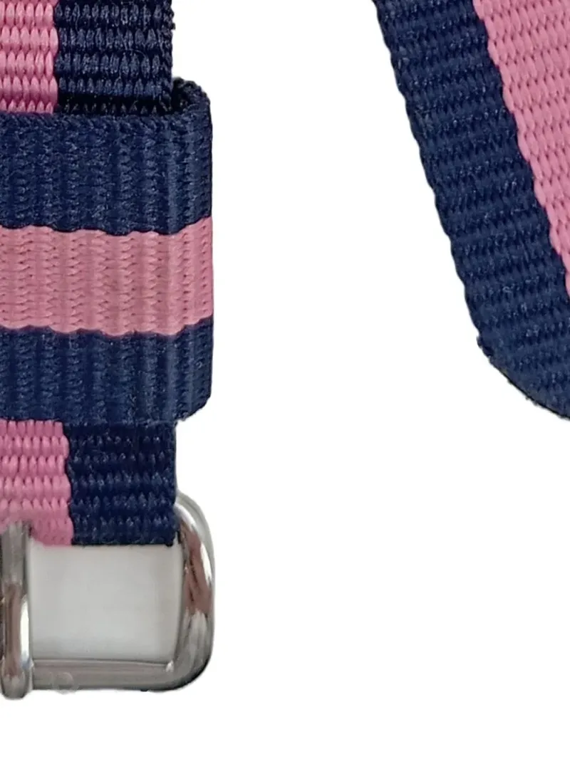 Daniel Wellington Uhrenarmband Polyamid Gestreift Mehrfarbig 2