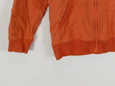 Cool Club Kinder Sweatjacke Kapuze Orange Gr. 134 Baumwolle Freizeit