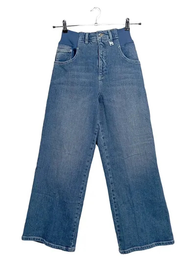 MARC AUREL Comfort Jeans Damen Blau Gr. 36 Regular Fit Baumwolle Elasthan