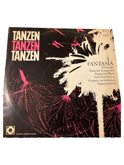 Tanzen Tanzen Tanzen 1 Fantasia Vinyl LP Deutscher Schallplattenclub Tanzmusik