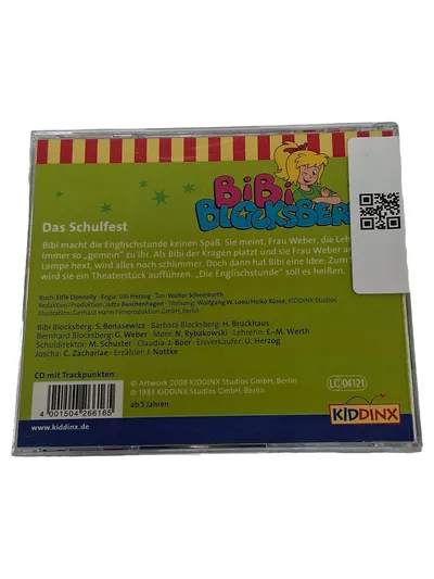 Bibi Blocksberg Folge 16 Das Schulfest CD Hörspiel für Kinder
