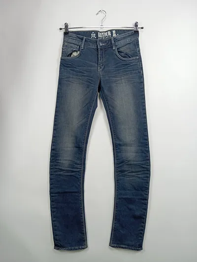 Retour Jeans Kinder Regular Fit Blau Gr. 152 Baumwolle Elasthan