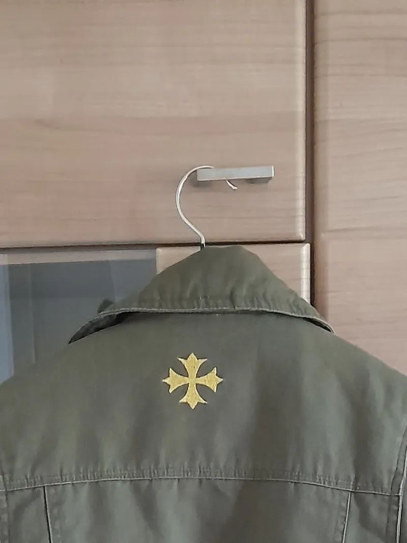 ONLY Damen Arbeitsjacke Gr. S Oliv Praktisch Baumwolle 5